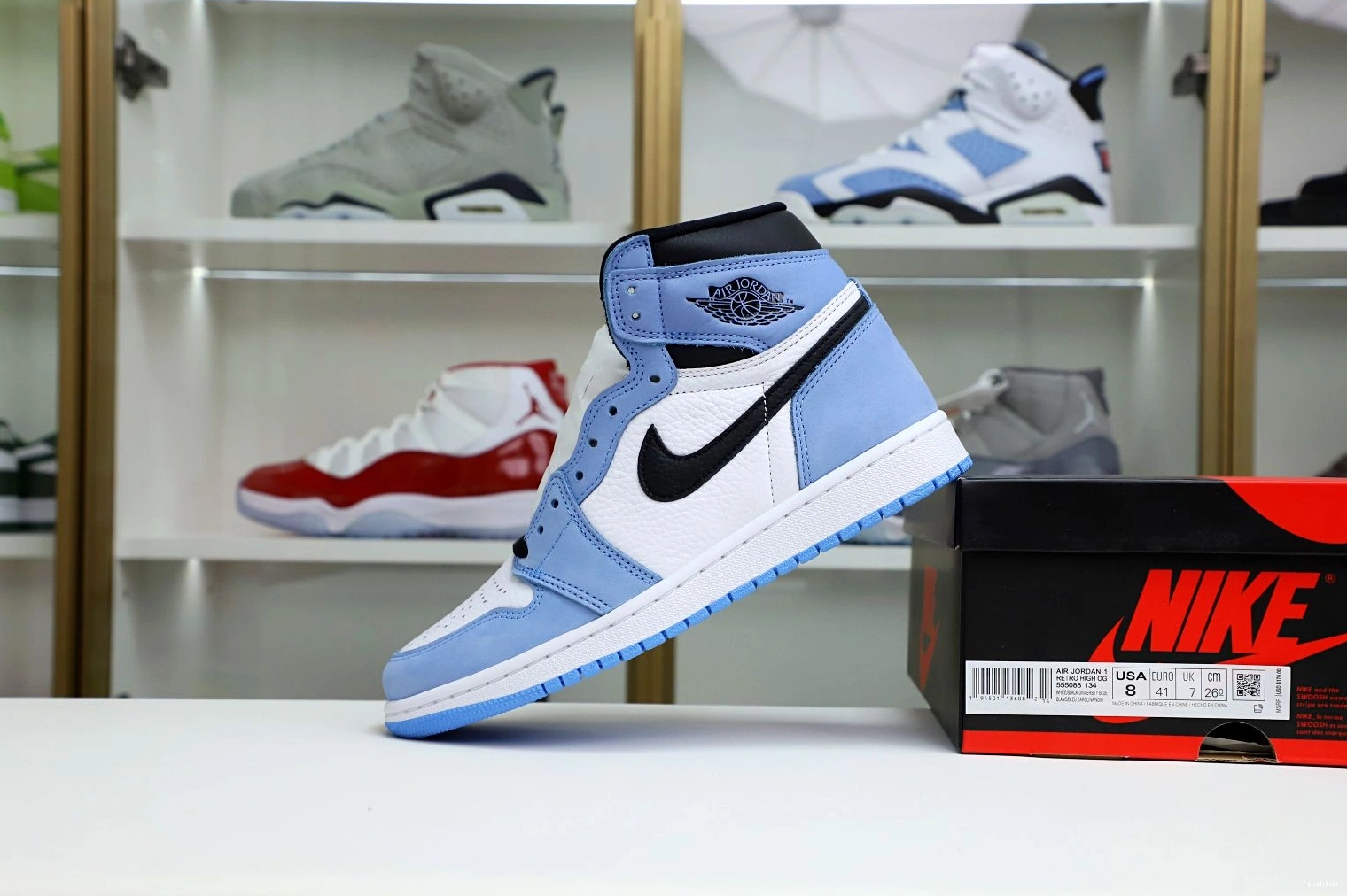 OG RETRO AIR 'UNIVERSITY 1 JORDAN HIGH 1016